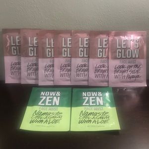 NEW Set of 9 PINK Victoria’s Secret Face Masks